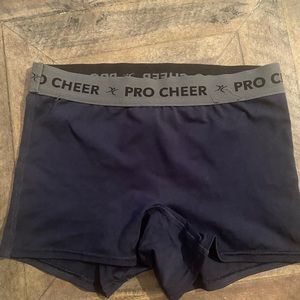 Pro Cheer navy shorts
